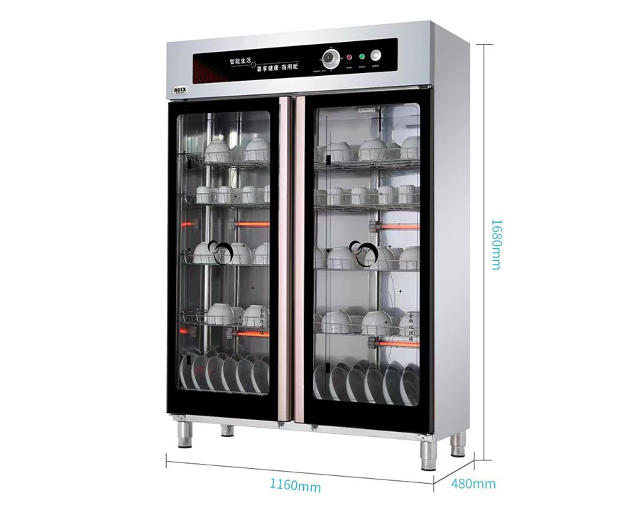 普通標(biāo)準(zhǔn)款中溫雙門消毒柜1000L RTP-1000SF31